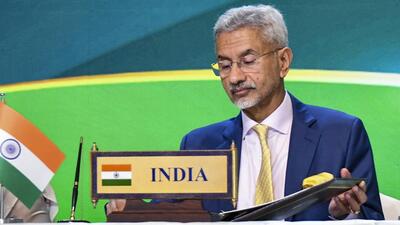 External affairs minister S Jaishankar. (Photo from X) External affairs minister S Jaishankar. (Photo from X)