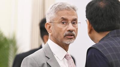 External affairs minister S Jaishankar. (Sanjeev Verma/ HT Photo) External affairs minister S Jaishankar. (Sanjeev Verma/ HT Photo)