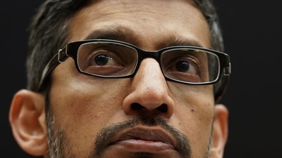 Sundar Pichai-led Google's measures to gain a competitive edge over its AI rivals include the extended garden leave policy, according to the report. (AFP) Sundar Pichai-led Google's measures to gain a competitive edge over its AI rivals include the extended garden leave policy, according to the report. (AFP)
