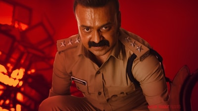 Kunchacko Boban in a still from his hit film Officer on Duty. Kunchacko Boban in a still from his hit film Officer on Duty.