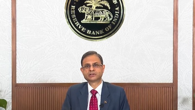 RBI Governor Sanjay Malhotra announces the first bi-monthly monetary policy in Mumbai on April 9, 2025. RBI’s rate cut may encourage first-time homebuyers to invest in real estate. (RBI)