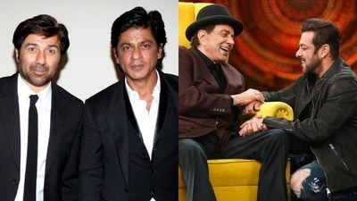 Sunny Deol, Shah Rukh Khan, Dharmendra, Salman Khan