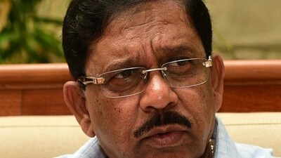 Karnataka home minister G Parameshwara. Karnataka home minister G Parameshwara.
