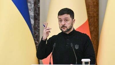 Ukrainian President Volodymyr Zelensky claimed to have evidence that dozens of its citizens were being recruited by Moscow's army to fight. (AFP) Ukrainian President Volodymyr Zelensky claimed to have evidence that dozens of its citizens were being recruited by Moscow's army to fight. (AFP)