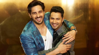 Varun Dhawan and Sidharth Malhotra leave fans nostalgic with their dance at Maddock success event. Varun Dhawan and Sidharth Malhotra leave fans nostalgic with their dance at Maddock success event.