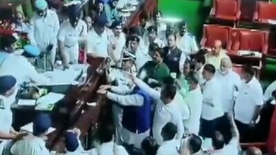 18-MLAs were suspended in Karnataka when ruckus erupted during the previous session. 18-MLAs were suspended in Karnataka when ruckus erupted during the previous session.
