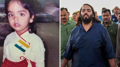Anant Ambani's childhood nanny shared a picture of him as a kid. (Instagram/@lalitadsilva2965, File Photo) Anant Ambani's childhood nanny shared a picture of him as a kid. (Instagram/@lalitadsilva2965, File Photo)