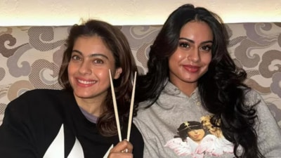 Kajol with daughter Nysa Devgan