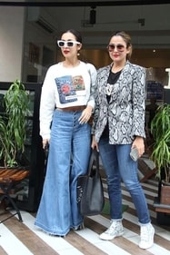 Malaika Arora with sister Amrita Arora