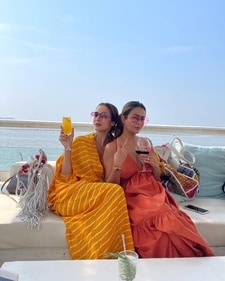 Malaika Arora with sister Amrita Arora Malaika Arora with sister Amrita Arora