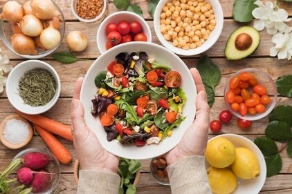 Practising mindful eating behaviours, choosing seasonal foods, staying physically active and being positive is the best way to maintain good health status (Freepik) Practising mindful eating behaviours, choosing seasonal foods, staying physically active and being positive is the best way to maintain good health status (Freepik)