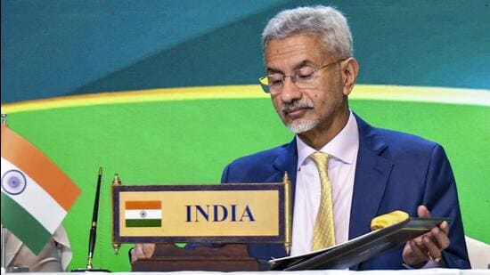External affairs minister S Jaishankar. (Photo from X)