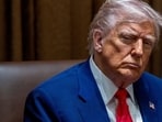 US President Donald Trump during a cabinet meeting at the White House. US President Donald Trump during a cabinet meeting at the White House.