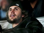 Justin Bieber was filmed confronting paparazzi in Palm Springs, expressing frustration over their obsession with money. Mandatory Credit: Joe Camporeale-USA TODAY Sports