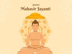 Mahavir Jayanti 2025: In 2025, the 2623th Birth Anniversary of Mahavir Swami will be observed on Thursday, April 10.(Photo by Twitter/nutseedmart)