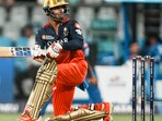 Jitesh Sharma plays a shot against Mumbai Indians Jitesh Sharma plays a shot against Mumbai Indians