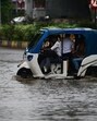 The India Meteorological Department (IMD) predicted partly cloudy sky with one or two spells of rain or thundershowers for Lucknow. (Deepak Gupta/HT Photo)