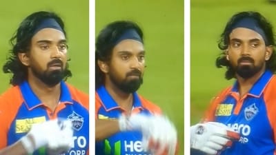 KL Rahul had a message for RCB after hitting the match-winning six for DC, on Thursday. (Twitter) KL Rahul had a message for RCB after hitting the match-winning six for DC, on Thursday. (Twitter)