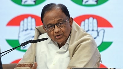 Congress MP P Chidambaram (ANI) Congress MP P Chidambaram (ANI)