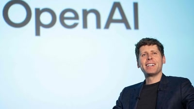 OpenAI CEO Sam Altman attends a talk session with SoftBank group Chairman and CEO Masayoshi Son in Tokyo on February 3, 2025. (AFP File) OpenAI CEO Sam Altman attends a talk session with SoftBank group Chairman and CEO Masayoshi Son in Tokyo on February 3, 2025. (AFP File)