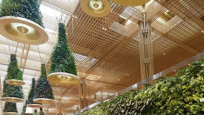 Bengaluru airport's terminal - 2. Bengaluru airport's terminal - 2.