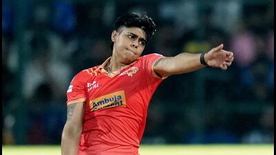 Gujarat Giants’ Kashvee Gautam picked up 11 wickets to emerge as the joint-highest wicket-taker among the Indian bowlersin WPL 2025. (PTI)