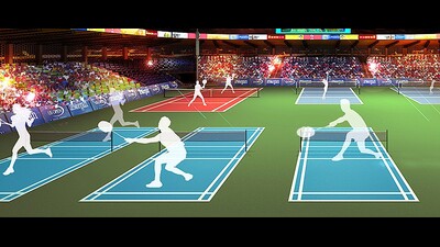 Indoor mini stadium (For representation only) Indoor mini stadium (For representation only)