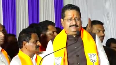 Karnataka MLA Basanagouda Yatnal (Source: ANI)