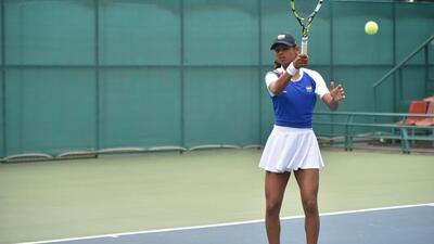 Maaya Rajeshwaran Revath was a reserve for the India at the Aisa/Oceania Group 1 stage of the Billie Jean King Cup. (MSLTA) Maaya Rajeshwaran Revath was a reserve for the India at the Aisa/Oceania Group 1 stage of the Billie Jean King Cup. (MSLTA)