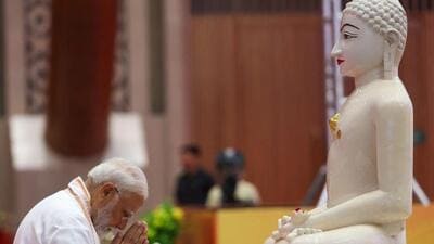 Modi said his government is committed to preserving the heritage and teachings of the ancient religion. (Narendra Modi | Official CX account)