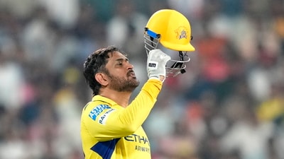 MS Dhoni will return to captaincy for CSK for the remainder of IPL 2025. (PTI) MS Dhoni will return to captaincy for CSK for the remainder of IPL 2025. (PTI)