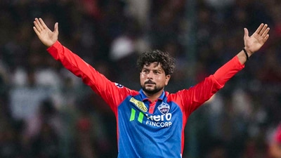 Kuldeep Yadav finished with figures of 2/17. (PTI) Kuldeep Yadav finished with figures of 2/17. (PTI)