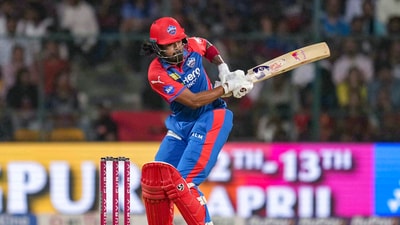 KL Rahul stayed a constant throughout, although took his time to get going. Rahul had been demoted back down the order due to the return of Faf du Plessis as opener; the former had scored a 51-ball 77 as a makeshift opener in DC's last game. (PTI) KL Rahul stayed a constant throughout, although took his time to get going. Rahul had been demoted back down the order due to the return of Faf du Plessis as opener; the former had scored a 51-ball 77 as a makeshift opener in DC's last game. (PTI)