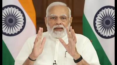 The PM will address a public meeting at Mehdiganj, inaugurate 19 projects worth ₹1,629.13 crore and lay the foundation stone for 25 projects estimated at ₹2,255.05 crore. (File Photo) The PM will address a public meeting at Mehdiganj, inaugurate 19 projects worth ₹1,629.13 crore and lay the foundation stone for 25 projects estimated at ₹2,255.05 crore. (File Photo)