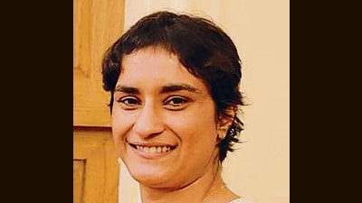 Wrestler-turned-politician Vinesh Phogat has opted for a cash prize after the Haryana government recently offered to her benefits equivalent to an Olympic silver medallist, asking her to choose from various options. (HT File)