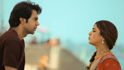 Rajkummar Rao and Wamiqa Gabbi share screen space for the first time in this romantic comedy film. Rajkummar Rao and Wamiqa Gabbi share screen space for the first time in this romantic comedy film.