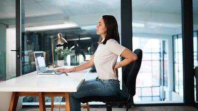 Working at a desk for prolonged hours without movement can lead to a sedentary lifestyle. (Shutterstock) Working at a desk for prolonged hours without movement can lead to a sedentary lifestyle. (Shutterstock)