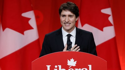 Justin Trudeau, Though not an American, the former Canadian PM's vocal opposition to Trump's steel and aluminum tariffs (and his retaliation) influenced global discourse, stressing the tariffs were “insulting” and damaging to U.S.-Canada ties. "Our tariffs will remain in place until the U.S. trade action is withdrawn," he said (Reuters)