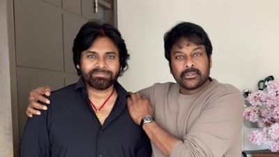 Chiranjeevi shared health update on Pawan Kalyan's son. Chiranjeevi shared health update on Pawan Kalyan's son.