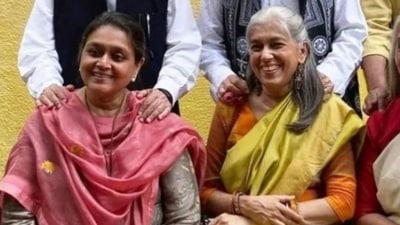 Ratna Pathak Shah talks about feeling terrible about grandmother's reaction to sister Supriya Pathak's birth. Ratna Pathak Shah talks about feeling terrible about grandmother's reaction to sister Supriya Pathak's birth.