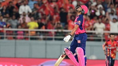 Yashasvi Jaiswal of Rajasthan Royals after being dismissed during IPL 2025 (HT) Yashasvi Jaiswal of Rajasthan Royals after being dismissed during IPL 2025 (HT)