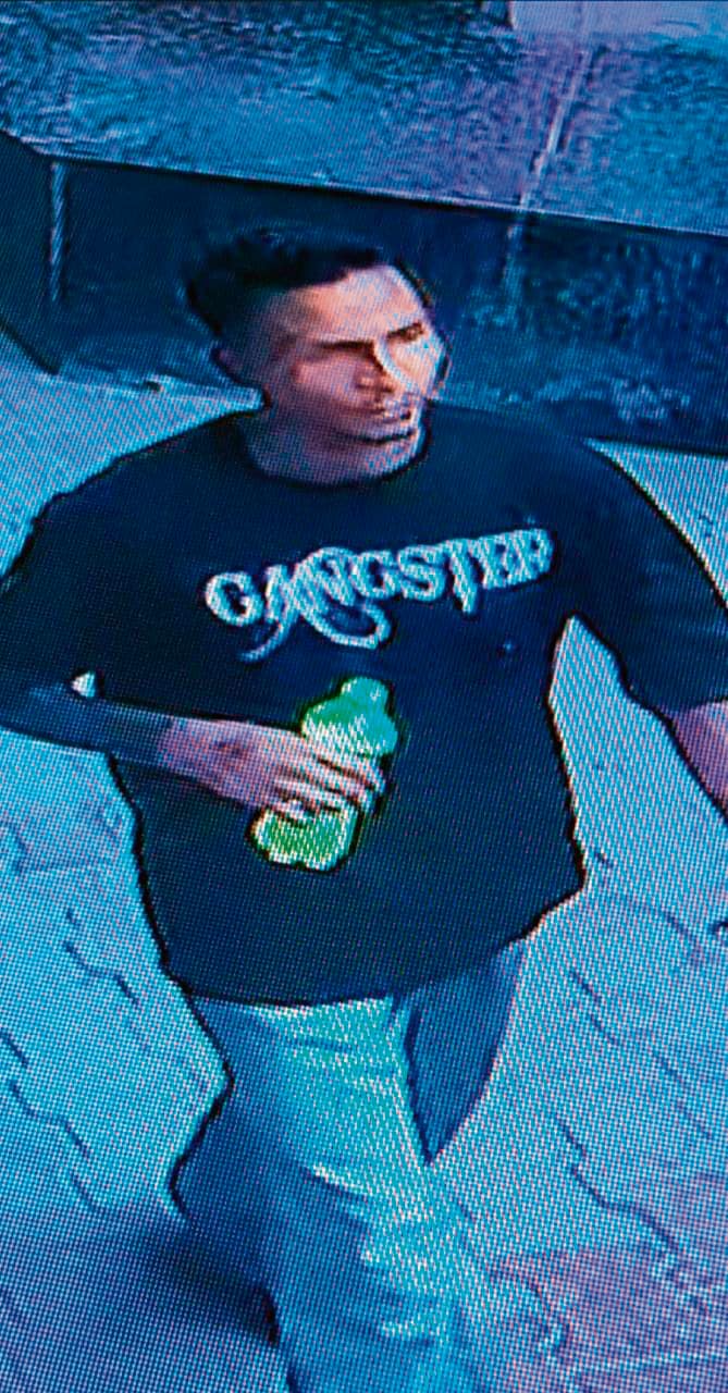 The CCTV footage captured one of the accused wearing a black T-shirt with the word “Gangster” printed on it, which led police to the accused. (HT Photo)