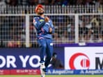 Nicholas Pooran celebrates a dismissal during LSG's match against KKR. Nicholas Pooran celebrates a dismissal during LSG's match against KKR.