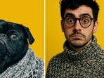 A pug reimagined as a human using ChatGPT. A pug reimagined as a human using ChatGPT.