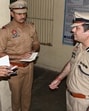 Police commissioner Swapan Sharma conducting surprise checking in Sarabha Nagar station in Ludhiana on Friday. (HT Photo) Police commissioner Swapan Sharma conducting surprise checking in Sarabha Nagar station in Ludhiana on Friday. (HT Photo)