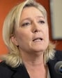 The prevalent view is that the ban on Le Pen seeking political office will lead to a surge in support for the National Rally, even catapulting them to power (AFP)