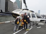 Agustin Escobar and his family was killed in the NYC helicopter crash on Thursday Agustin Escobar and his family was killed in the NYC helicopter crash on Thursday