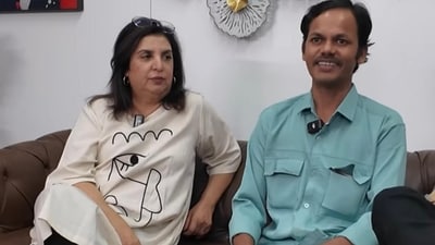 Farah Khan hints at the amount she pays her cook, Dilip. Farah Khan hints at the amount she pays her cook, Dilip.