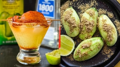 Aam panna margaritas to help you beat the heat with a happy high! (Photos: Spice Cravings, Serious Eats) Aam panna margaritas to help you beat the heat with a happy high! (Photos: Spice Cravings, Serious Eats)