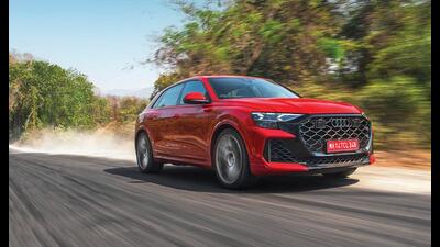 Audi’s RS Q8 Performance goes from a howling V8 beast to a calm luxury cruiser. Audi’s RS Q8 Performance goes from a howling V8 beast to a calm luxury cruiser.